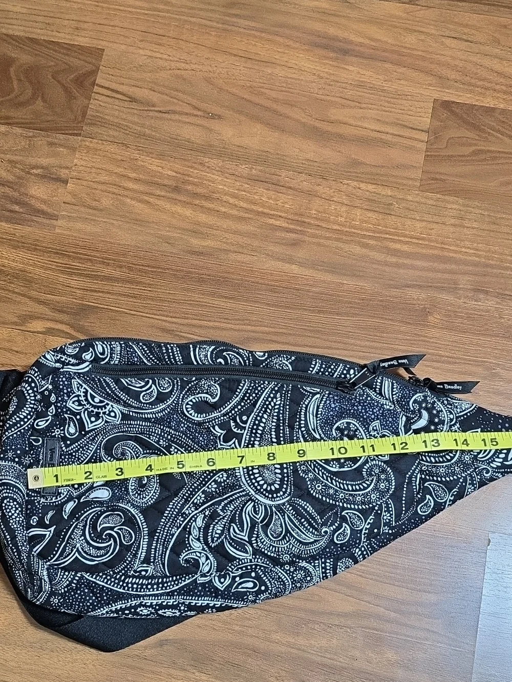 Vera Bradley Stellar Paisley Quilted Crossbody Sling Bag